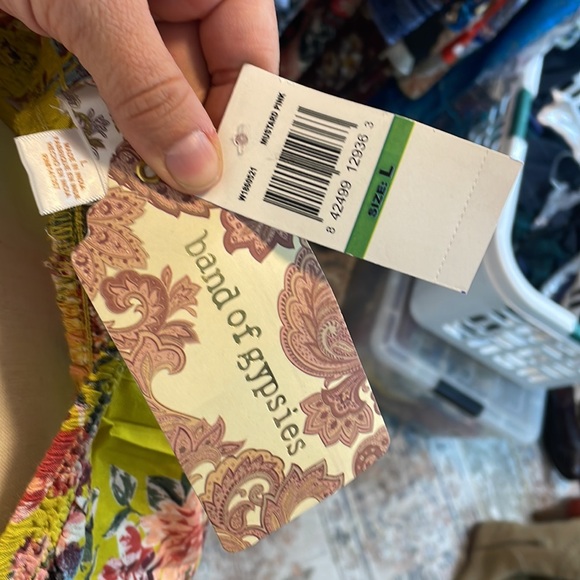 Band of Gypsys asymmetrical Hi low skirt - Picture 5 of 5